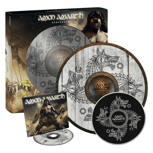 Amon Amarth Berserker Limited Edition Exclusive Shield Box Boxset