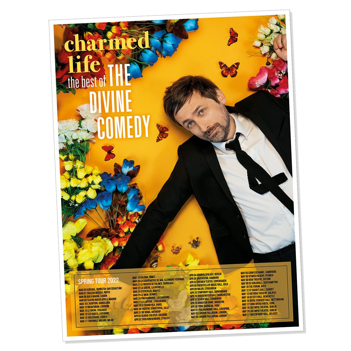 The Divine Comedy Tour Poster