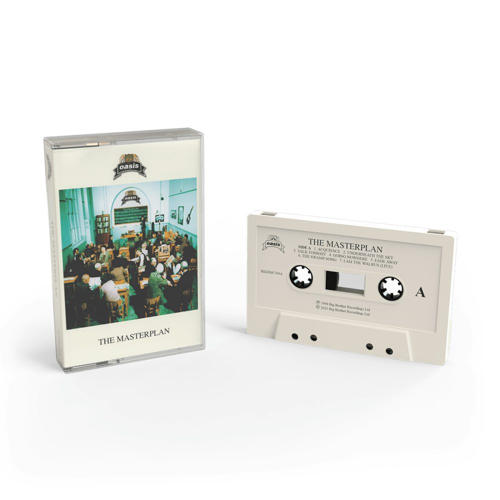 Oasis The Masterplan (Remastered Edition) Ltd Edition Cream Cassette ...