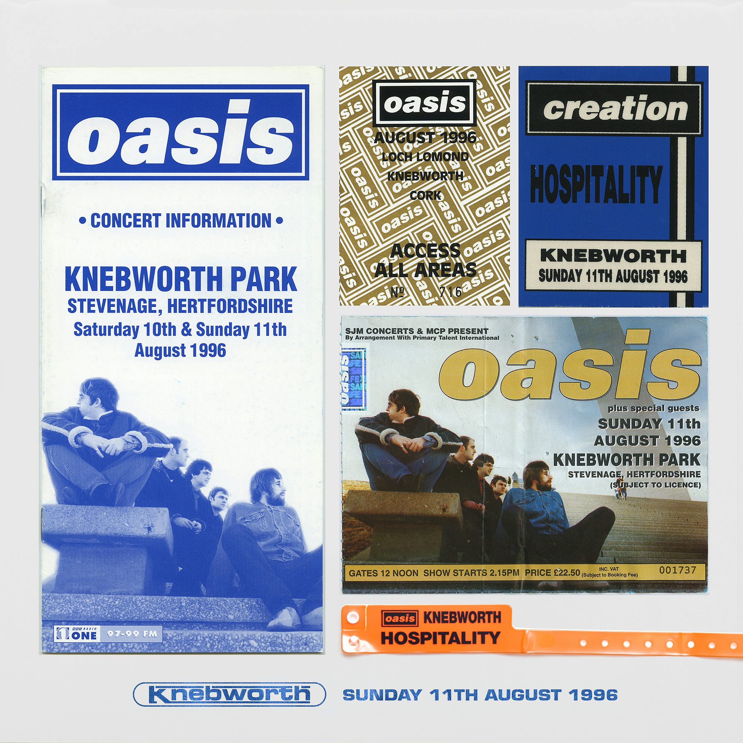 Oasis Knebworth Framing Print Sunday