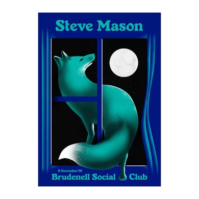 Steve Mason Brudenell Social Club A2 Poster