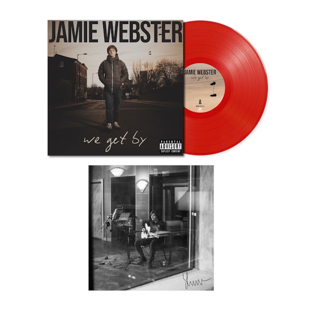 Jamie Webster We Get By Red Lp Vinyl Jamie Webster We Get By Red Lp Vinyl