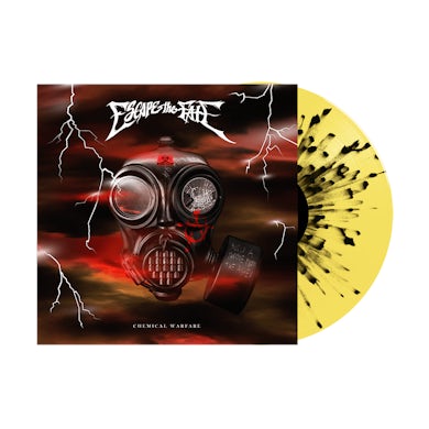 Escape The Fate Chemical Warfare Yellow Splatter Vinyl
