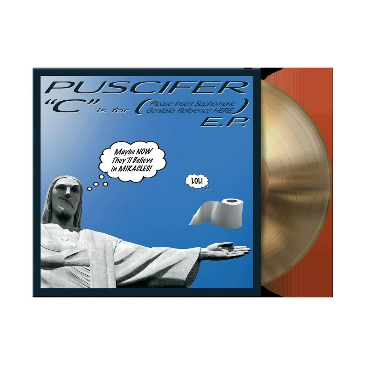 evig får pant Puscifer C Is For (Please Insert Sophomoric Genitalia Reference Here) Gold Vinyl  Vinyl