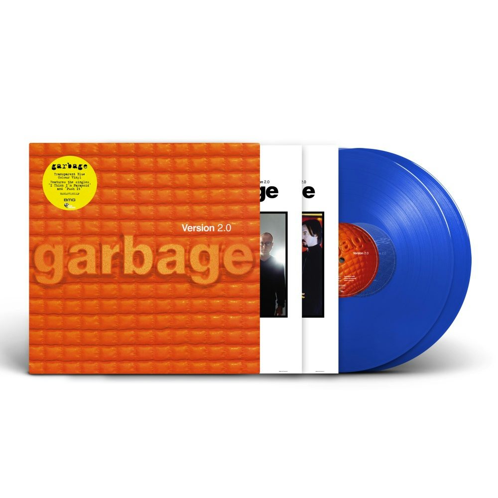 Garbage Version 2.0 Blue Double Vinyl - National Album Day 2023