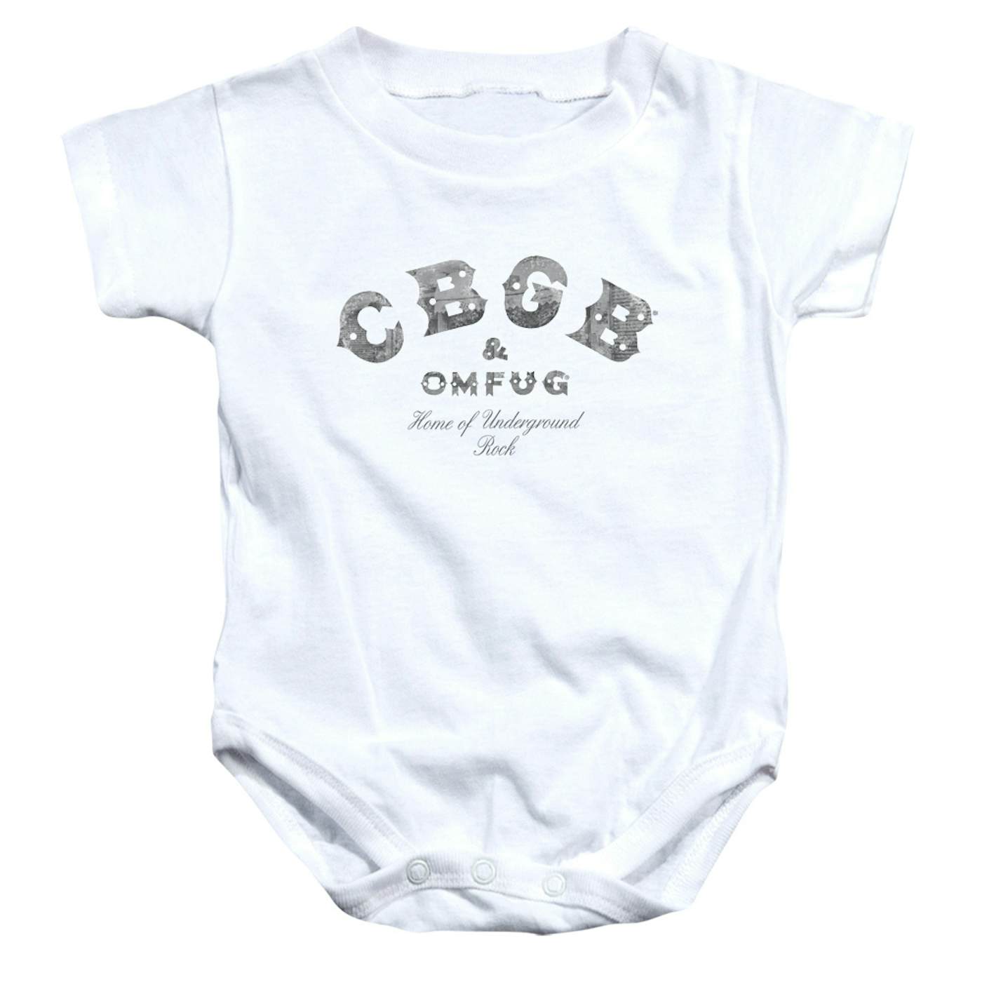 Cbgb Baby Onesie | CLUB LOGO Infant Snapsuit