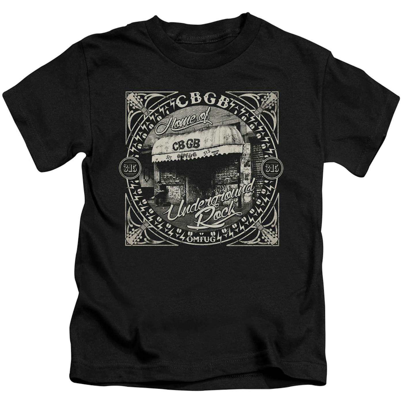 Cbgb Kids T Shirt | FRONT DOOR Kids Tee