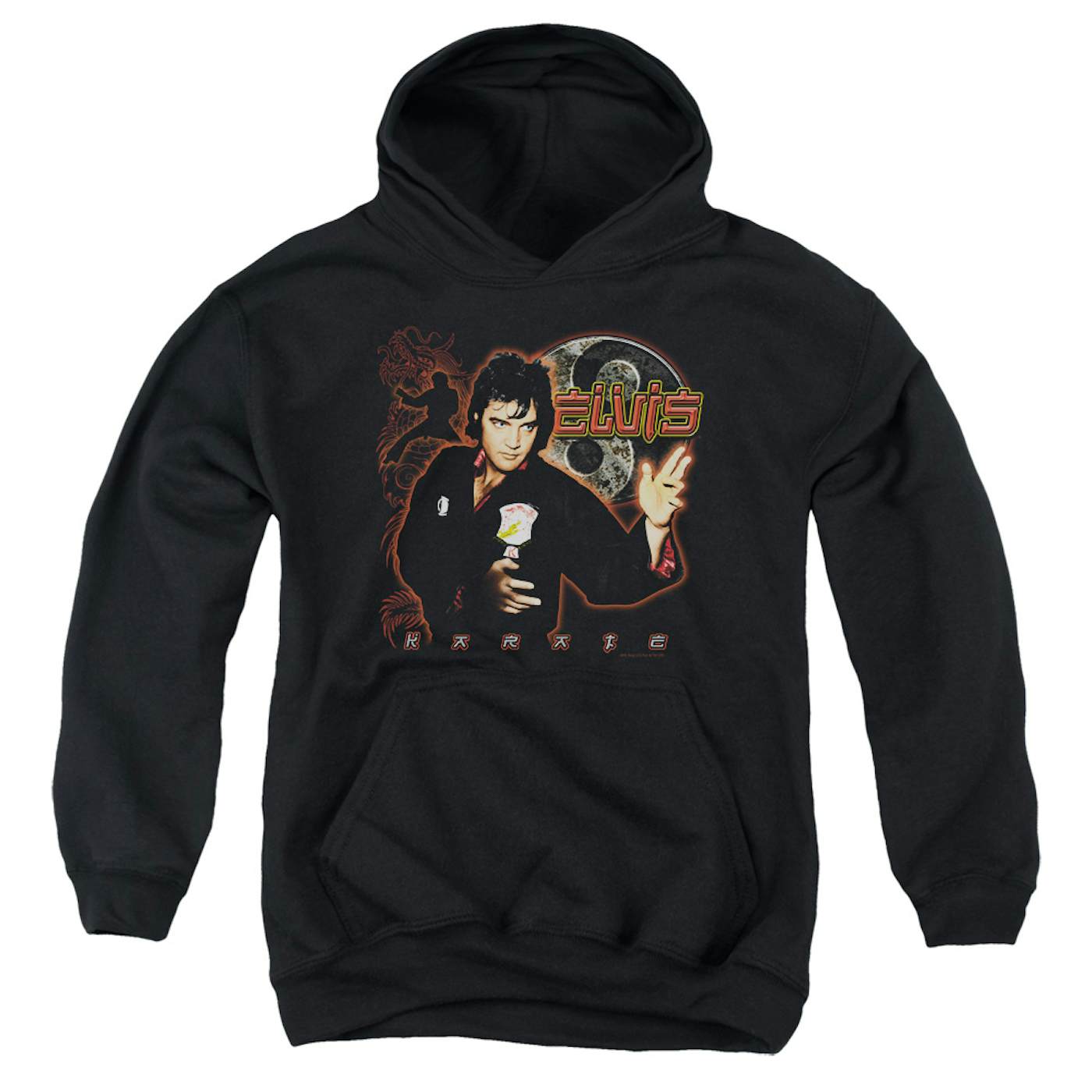 Elvis Presley Youth Hoodie | KARATE Pull-Over Sweatshirt