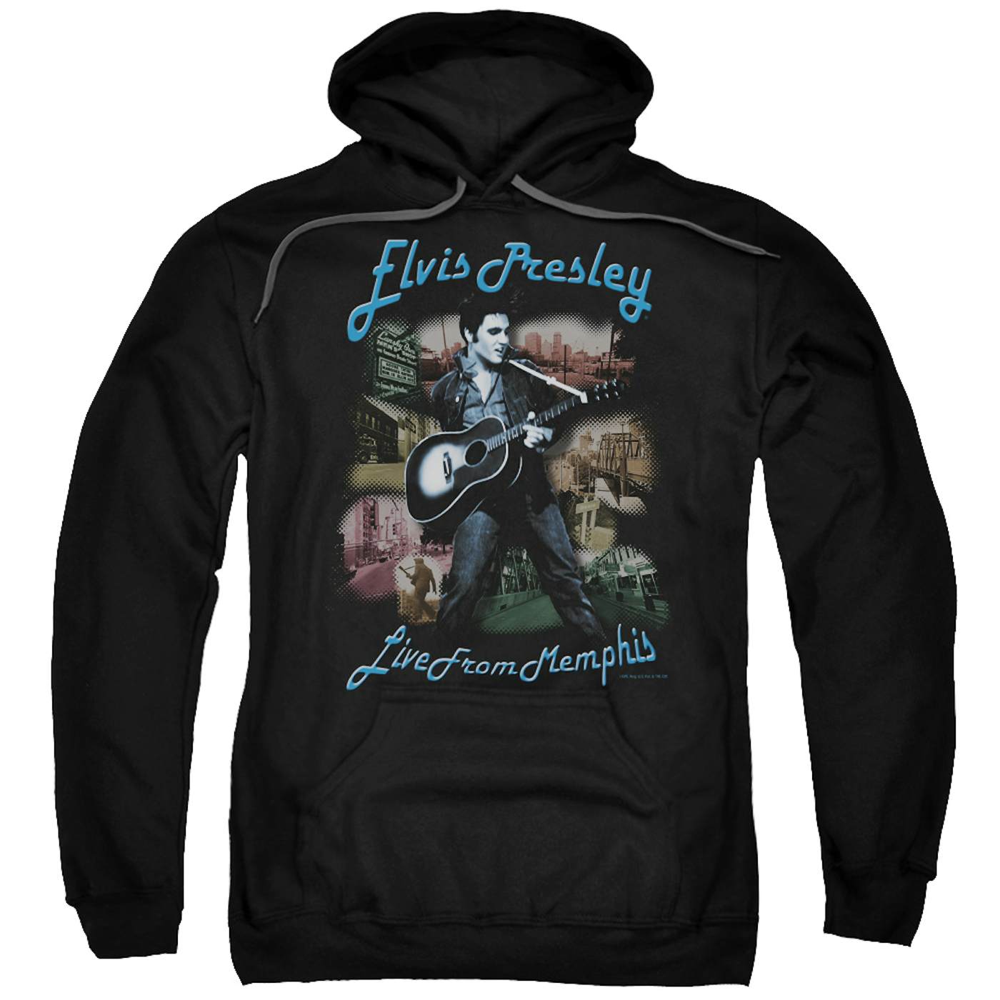 Elvis Presley Hoodie | MEMPHIS Pull-Over Sweatshirt