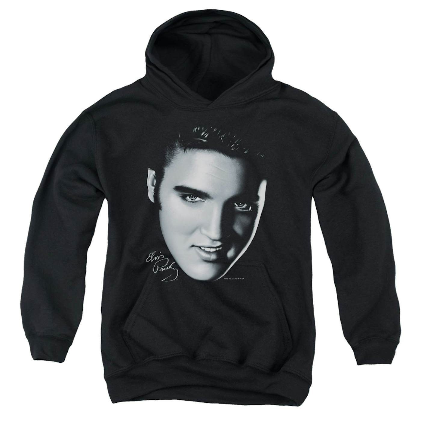 Elvis Presley Youth Hoodie | BIG FACE Pull-Over Sweatshirt