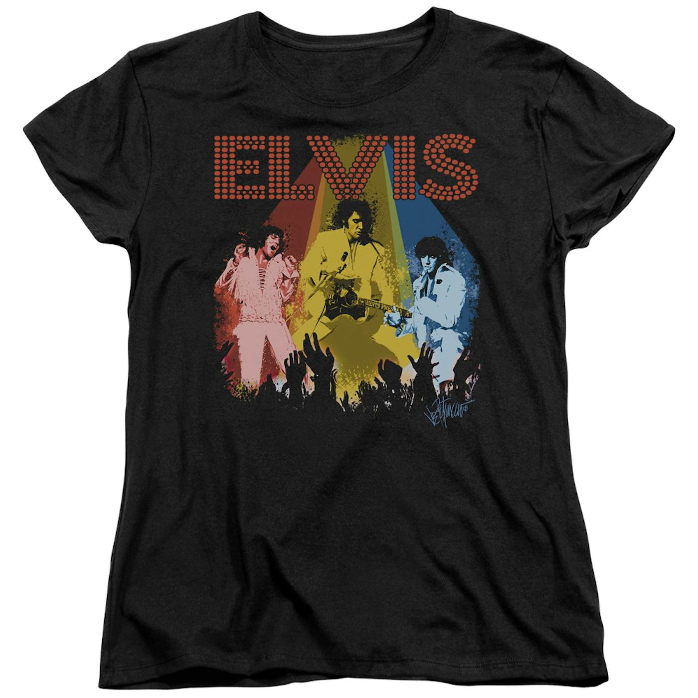 Elvis Presley Women's Shirt | VEGAS REMEMBERED Ladies Tee