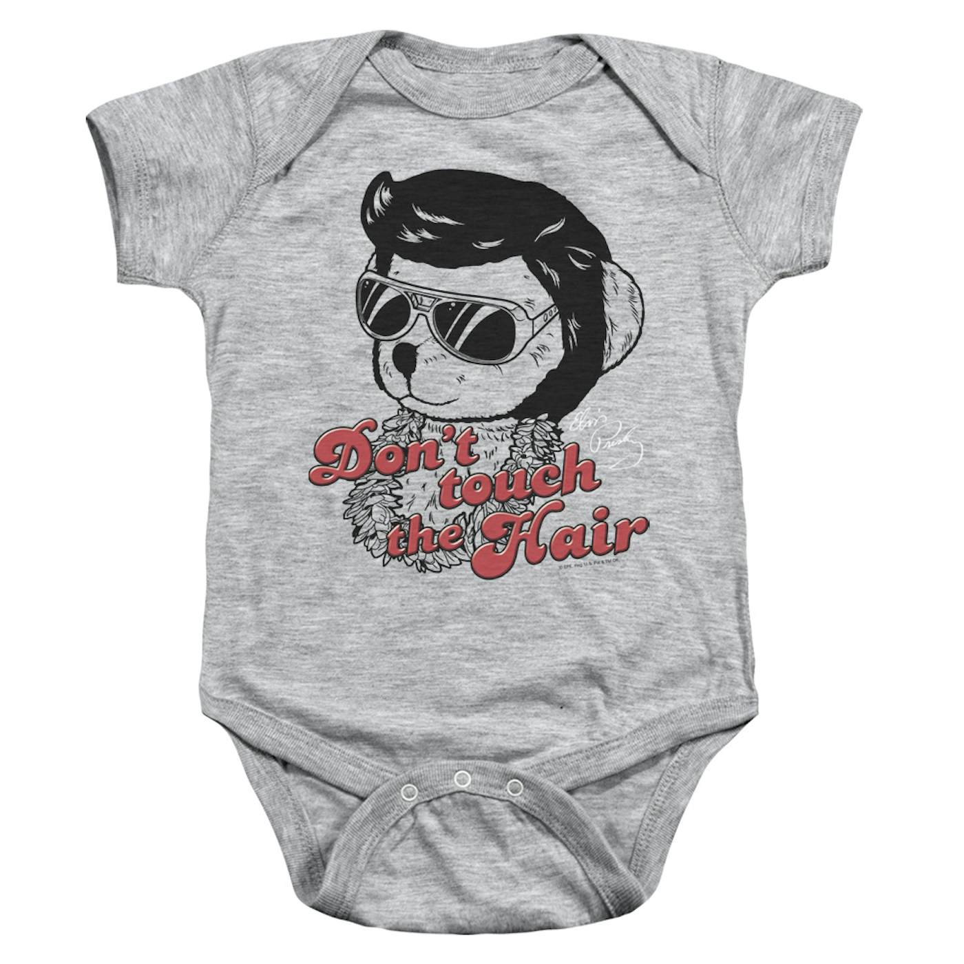 Elvis Presley Baby Onesie | DON'T TOUCH THE HAIR Infant Snapsuit