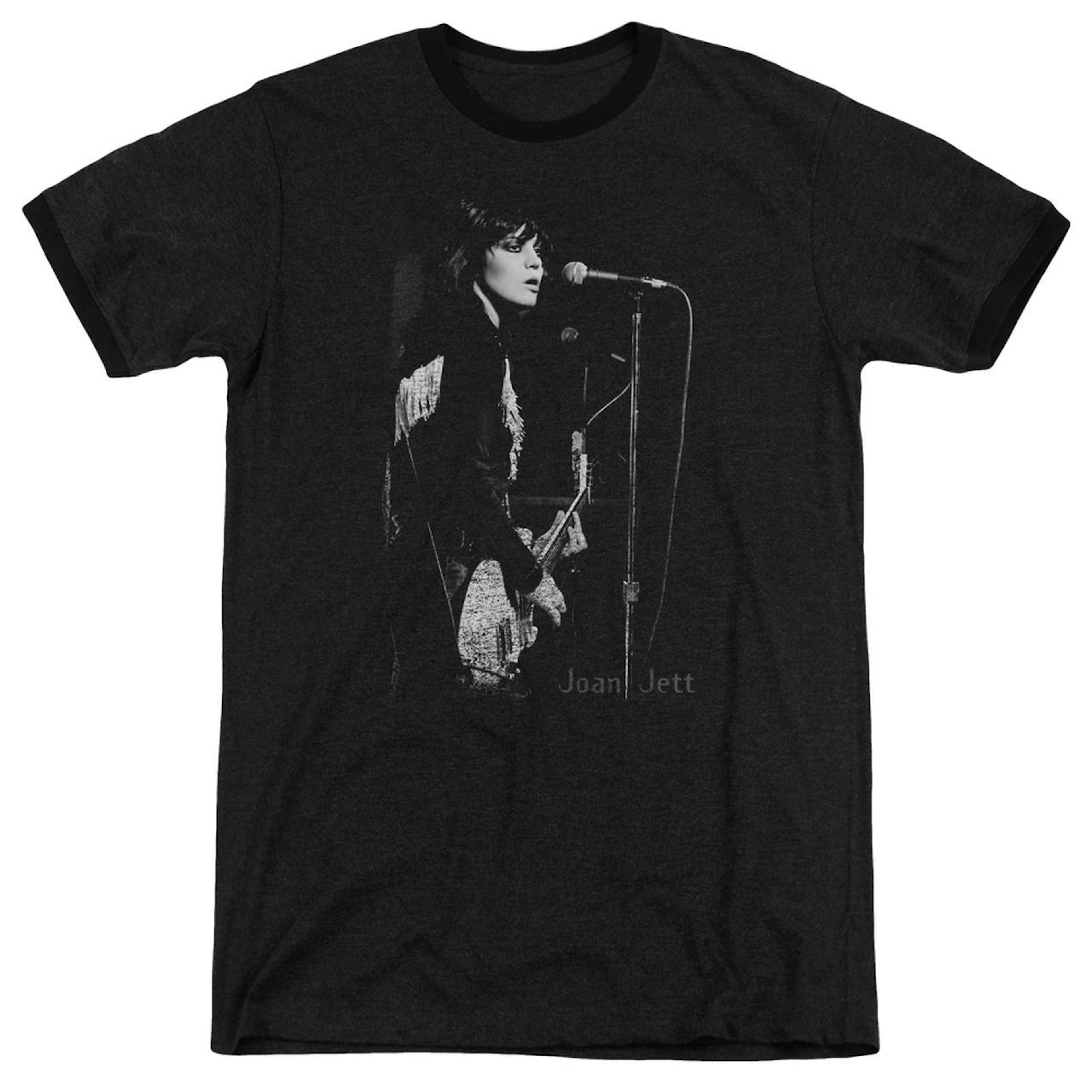 Joan Jett & the Blackhearts Shirt | ON THE MIC Premium Ringer Tee