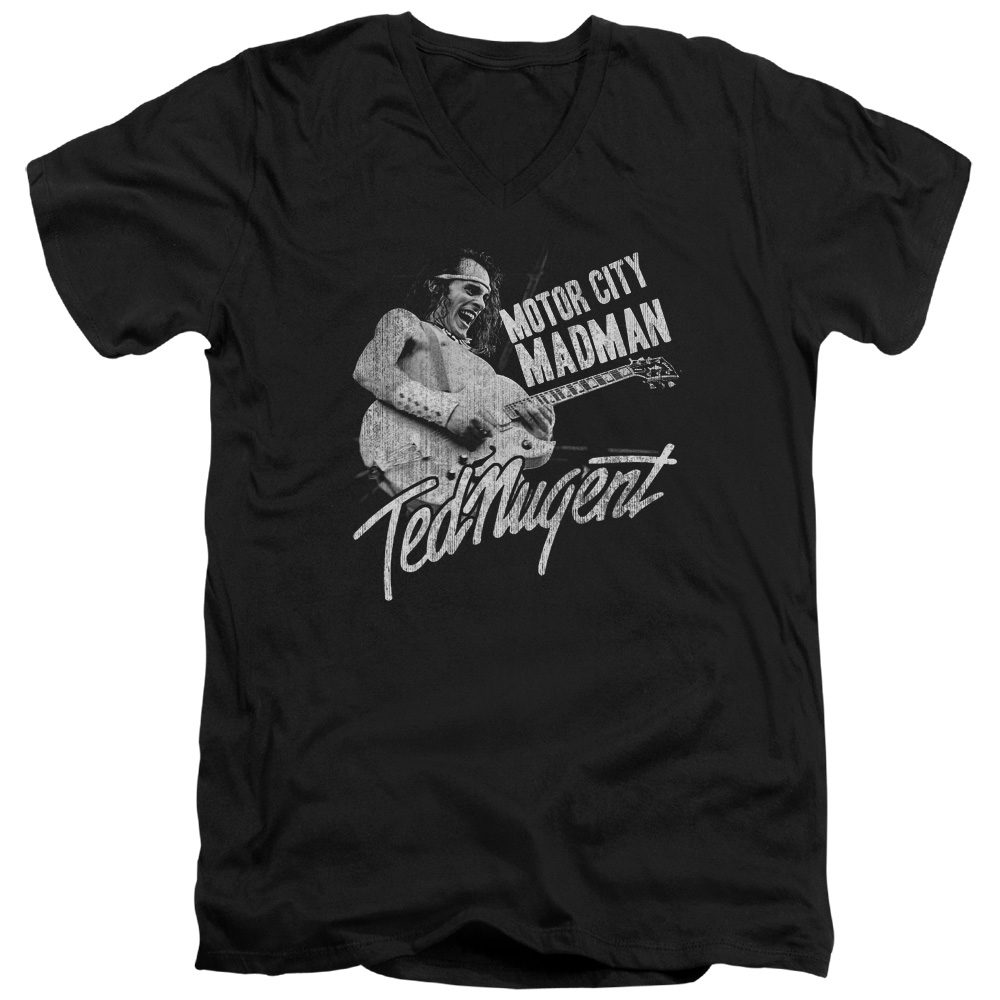 Ted Nugent T Shirt (Slim Fit) | MADMAN Slim-fit Tee