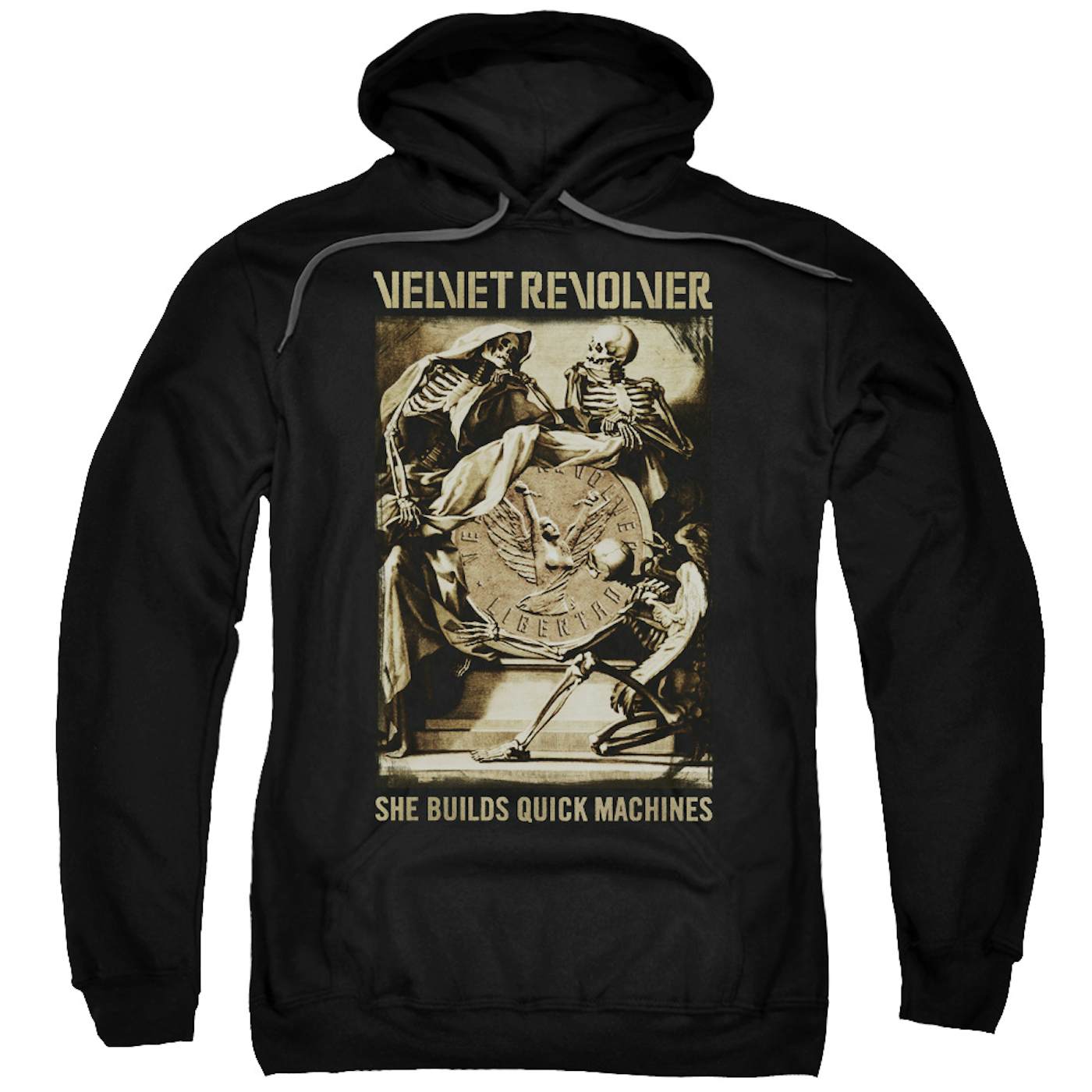 Velvet Revolver Hoodie | QUICK MACHINES Pull-Over Sweatshirt