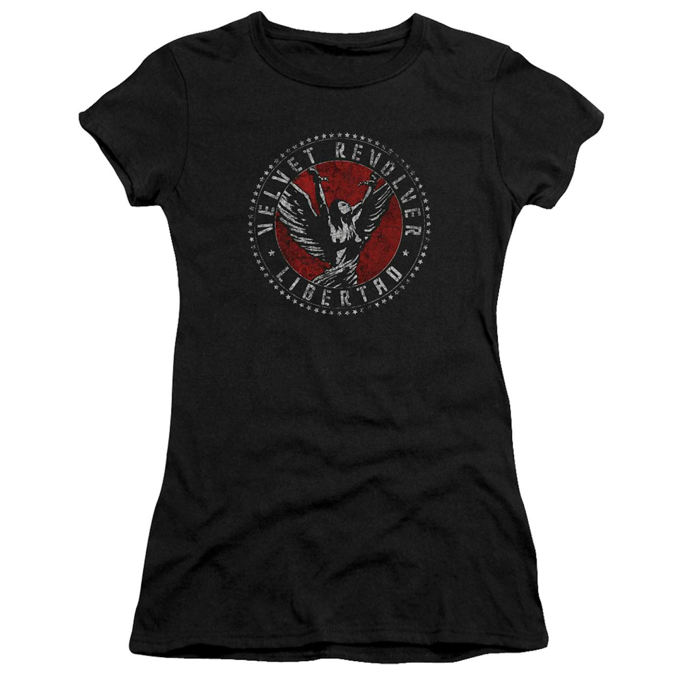 Velvet Revolver Juniors Shirt | CIRCLE LOGO Juniors T Shirt