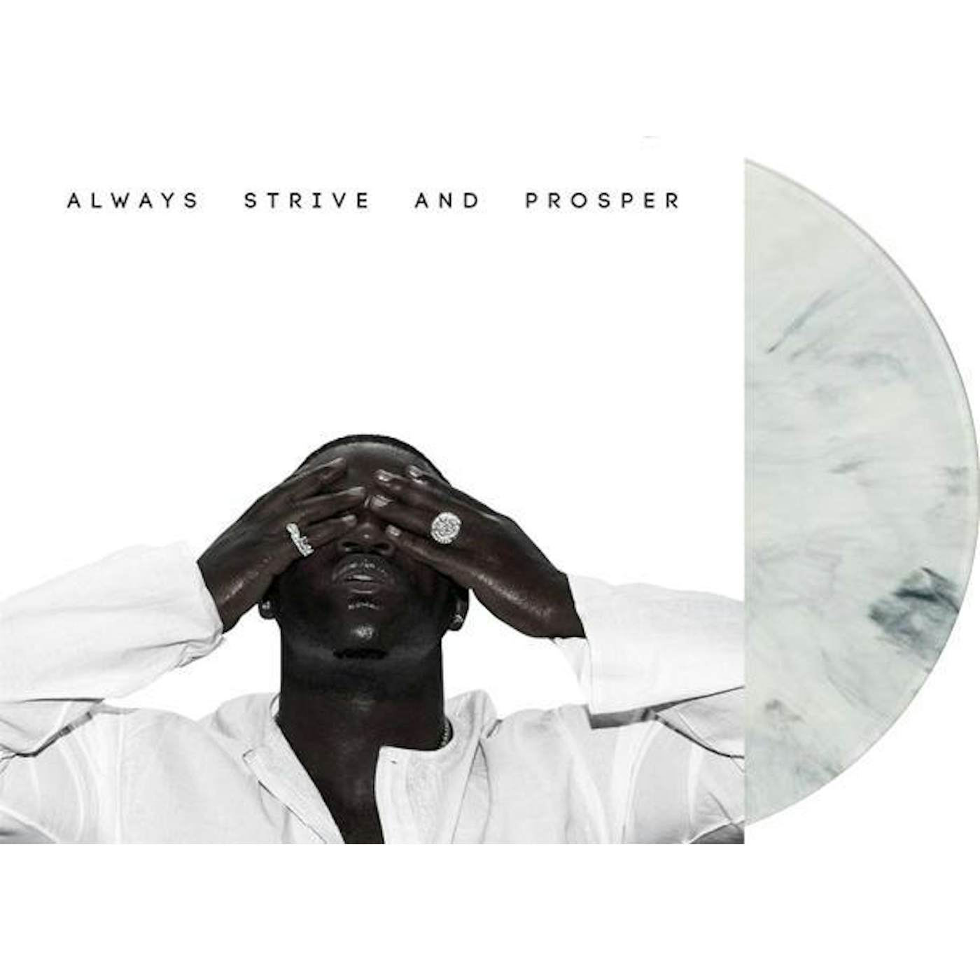 A$AP Ferg Always Strive and Prosper [Exclusive Black & White Marble Vinyl]