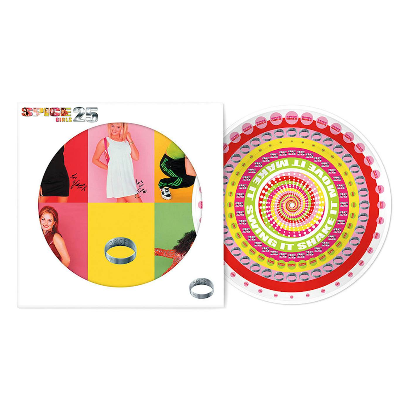 Spice Girls SPICE - 25TH ANNIVERSARY (ZOETROPE PICTURE DISC)