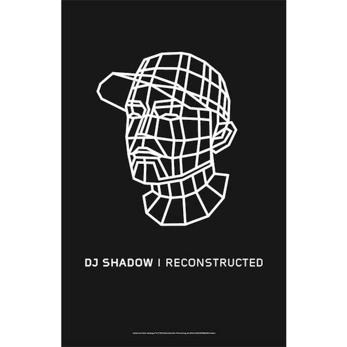 DJ Shadow Reconstructed Glow in the Dark Poster