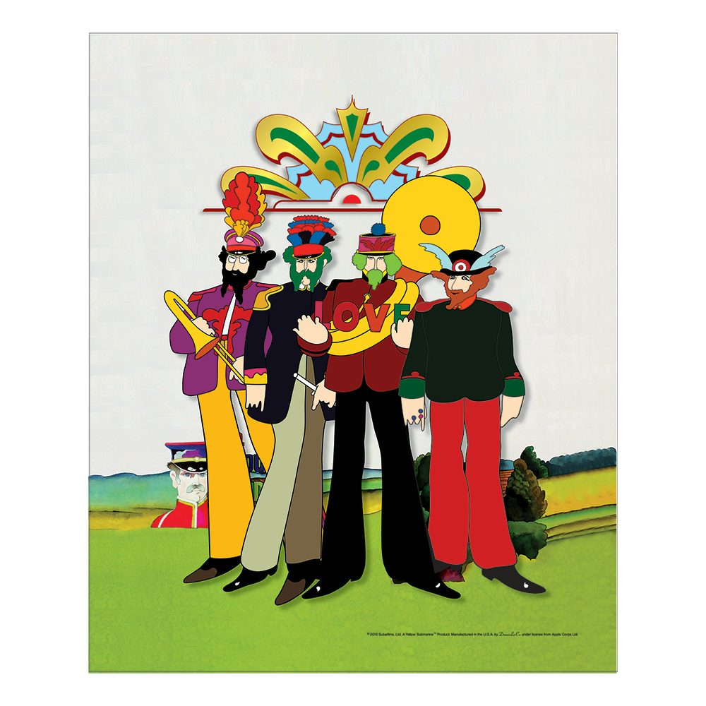 Sgt Pepper Giclee Canvas Album Art The Beatles