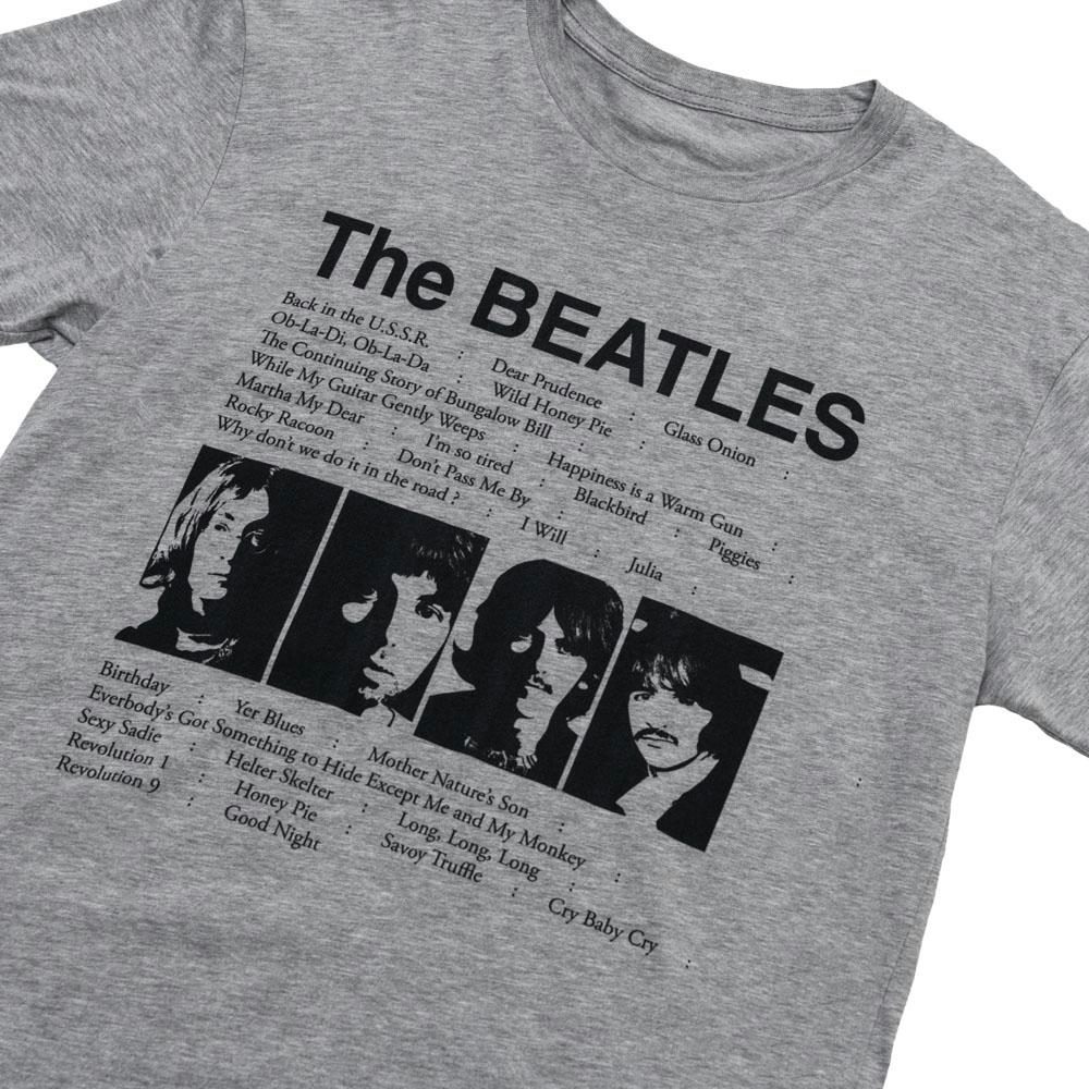 beatles white album t shirt