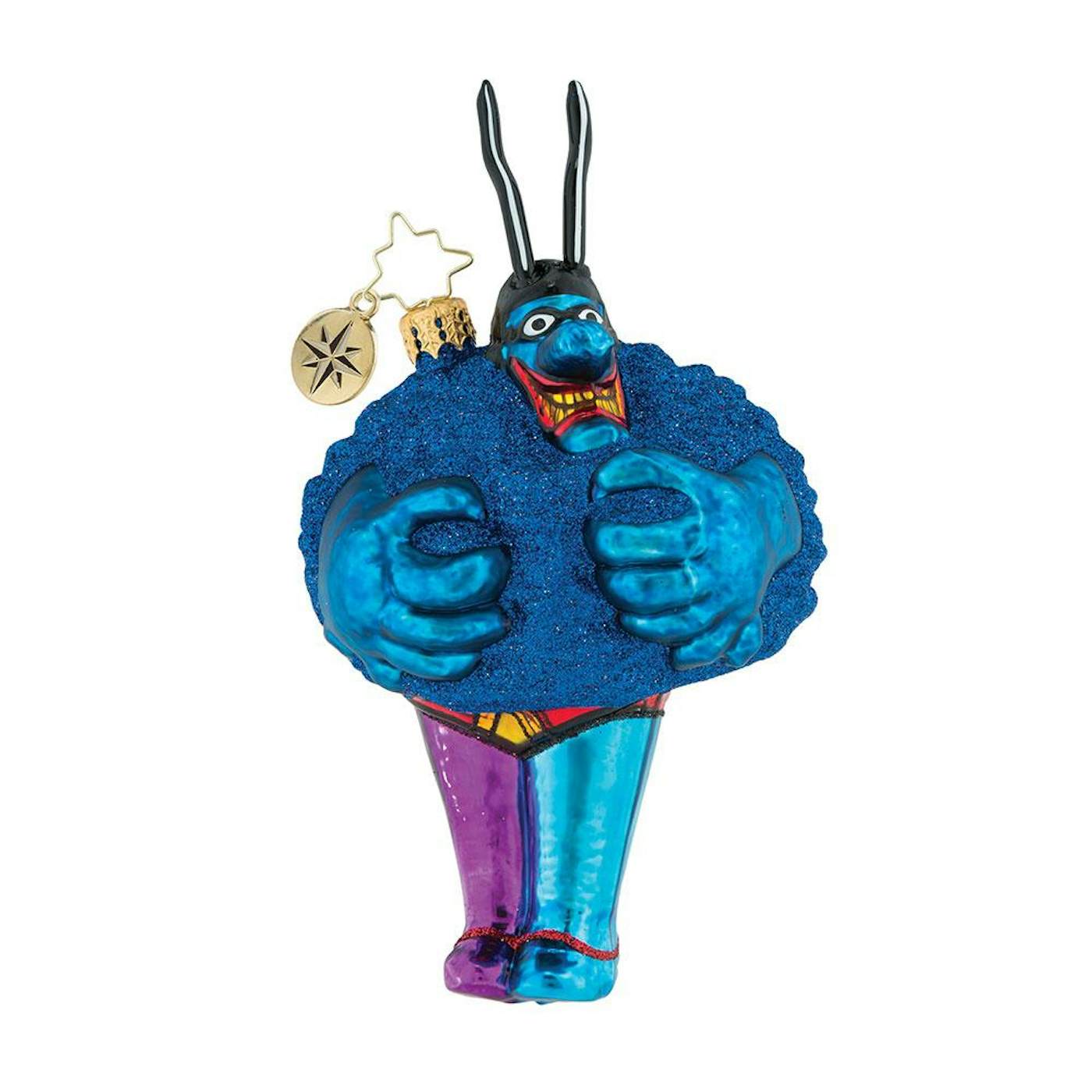 The Beatles Merry Blue Meanie Ornament