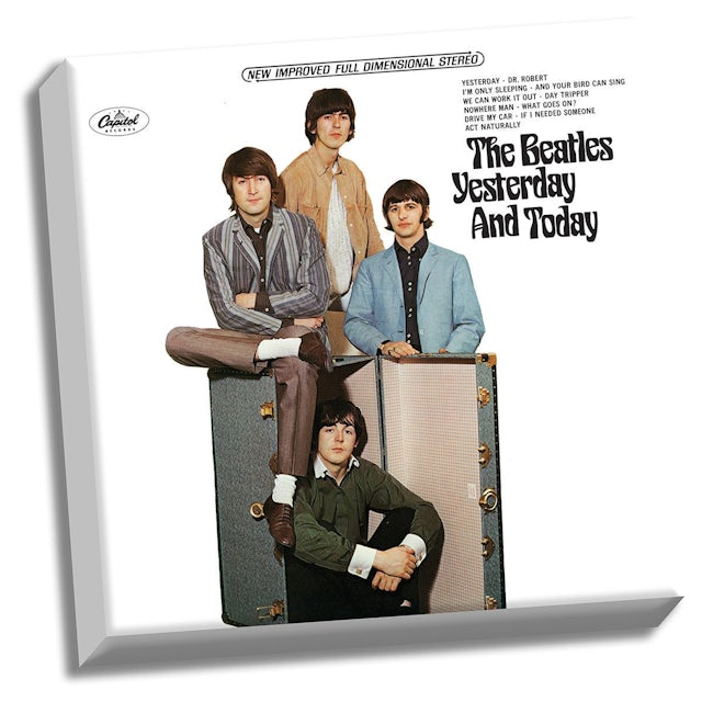 The Beatles Yesterday And Today Canvas