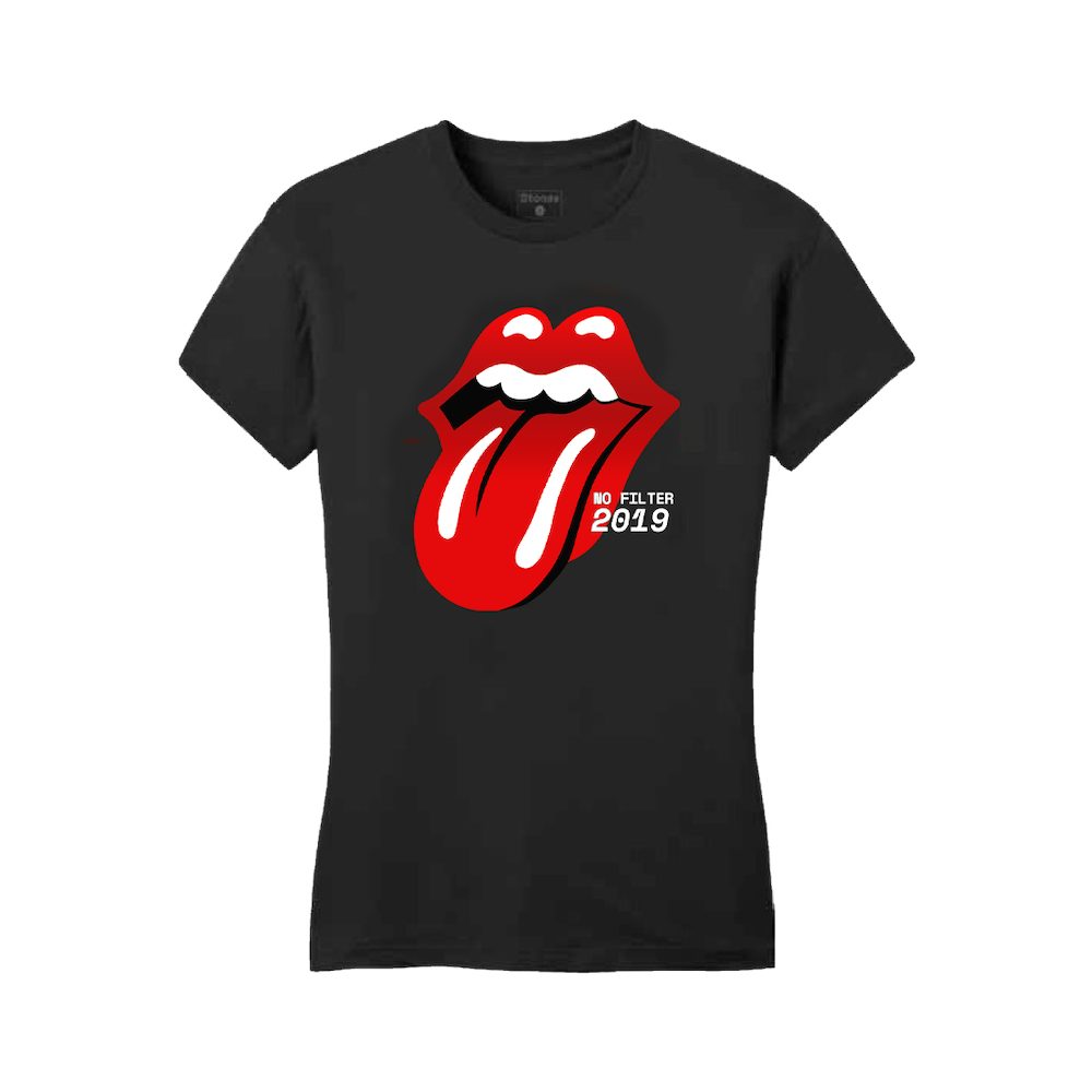 ladies rolling stones t shirt