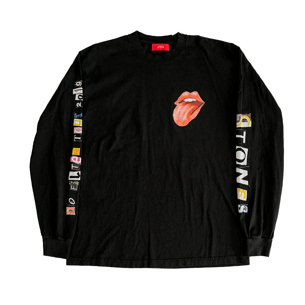 rolling stones long sleeve t shirt