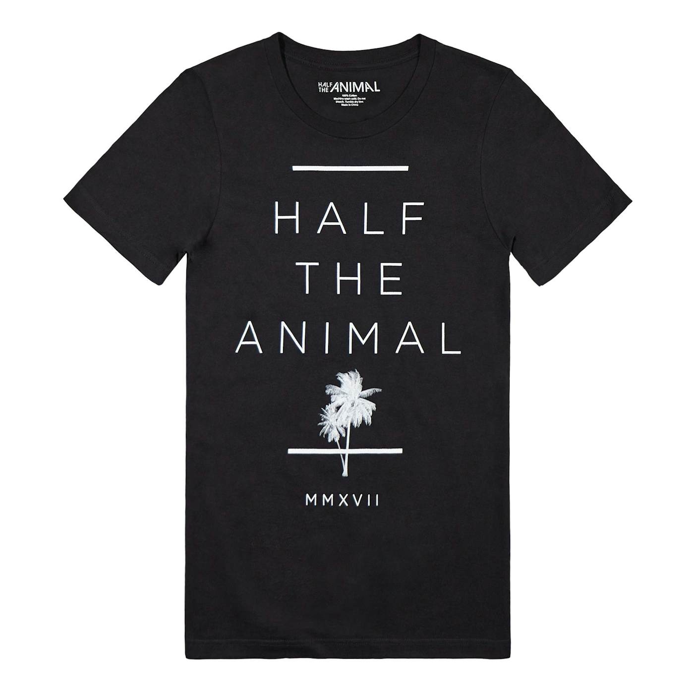 Half the Animal Palm T-shirt