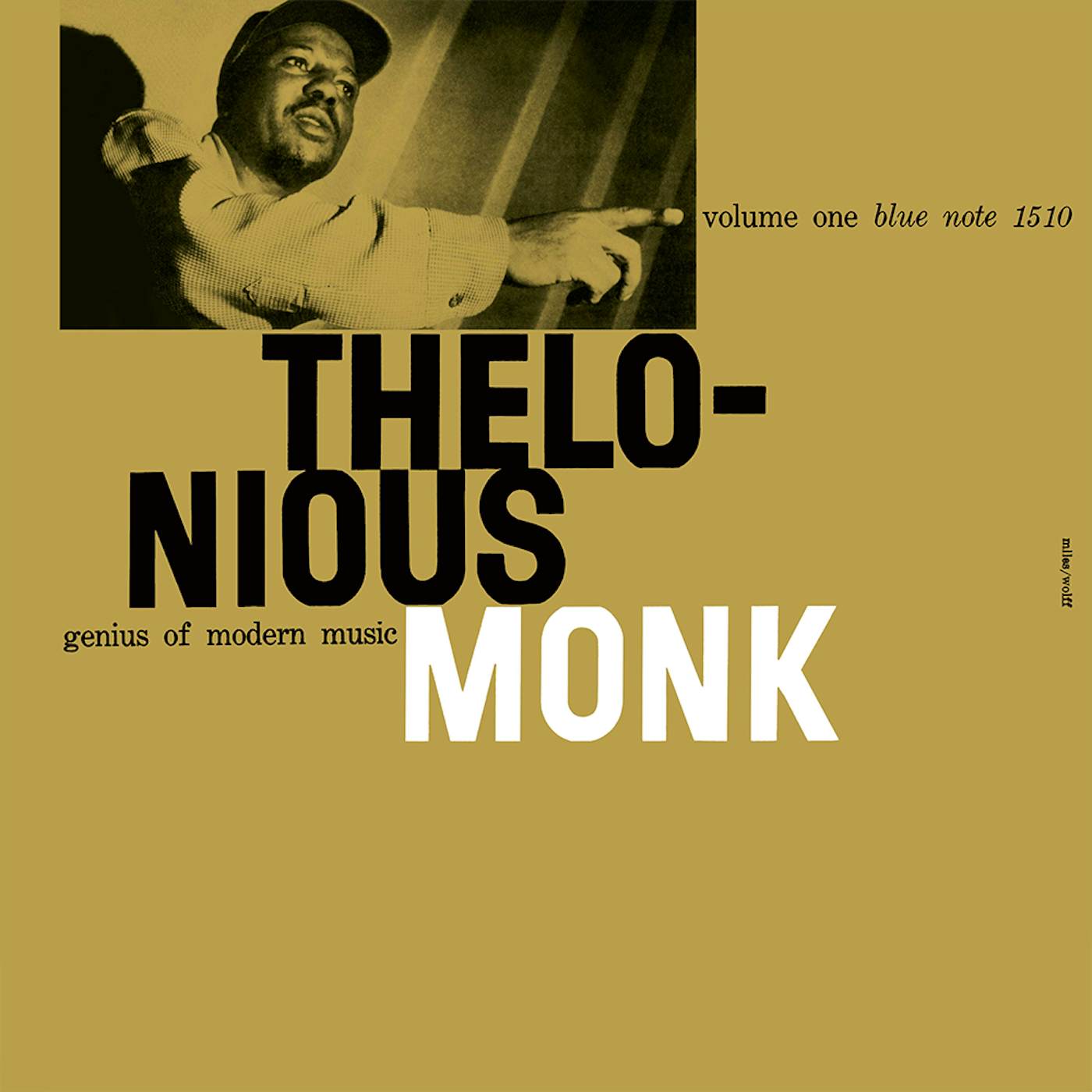 Thelonious Monk - Genius Of Modern Music: Vol 1 LP (Blue Note Records 75th Anniversary Reissue Series) (Vinyl)