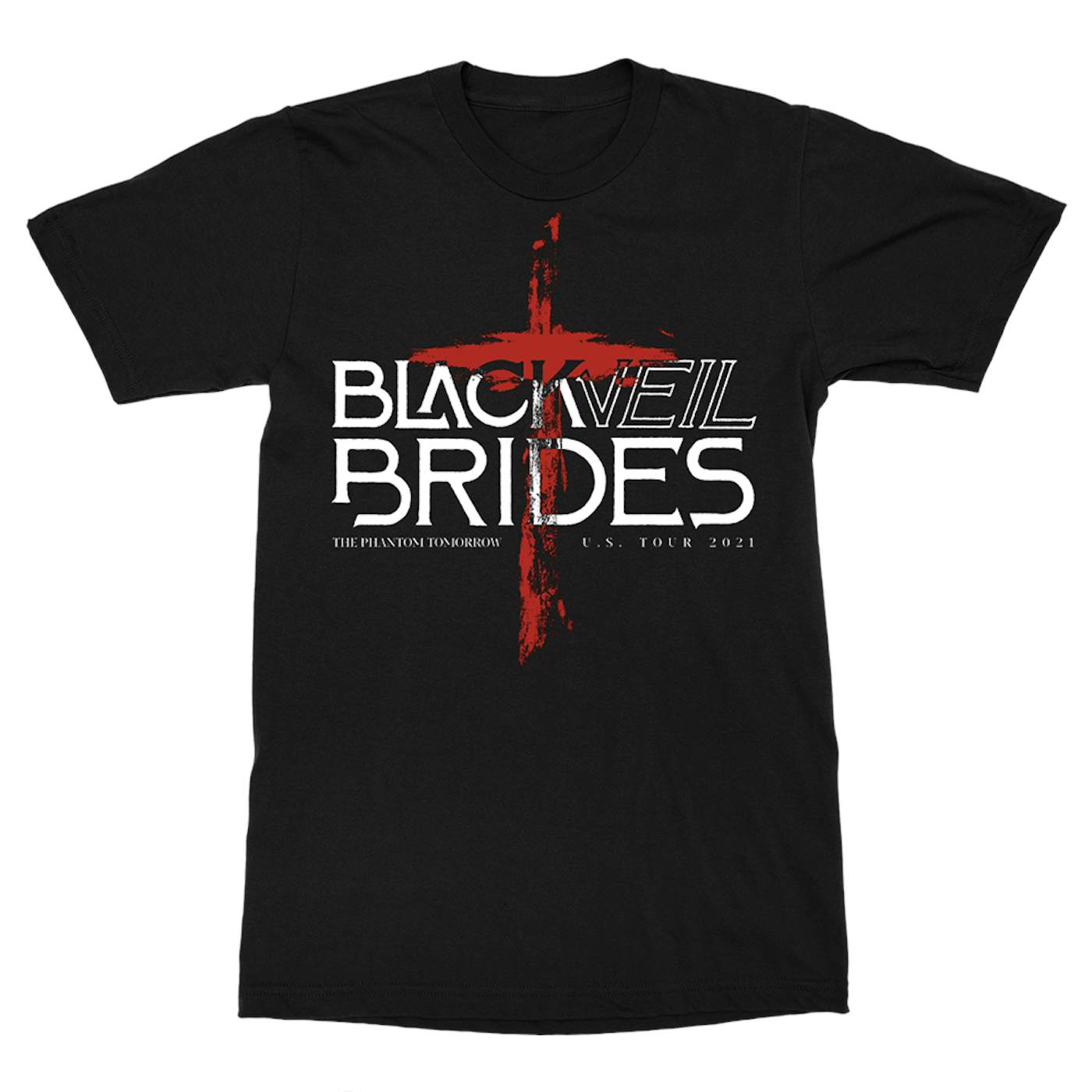 Black Veil Brides Red Cross Tour T-Shirt