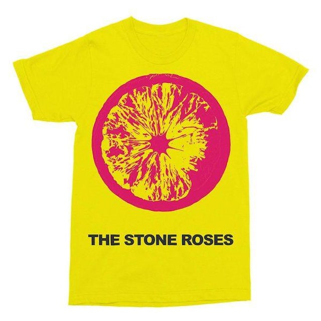 stone roses lemon t shirt