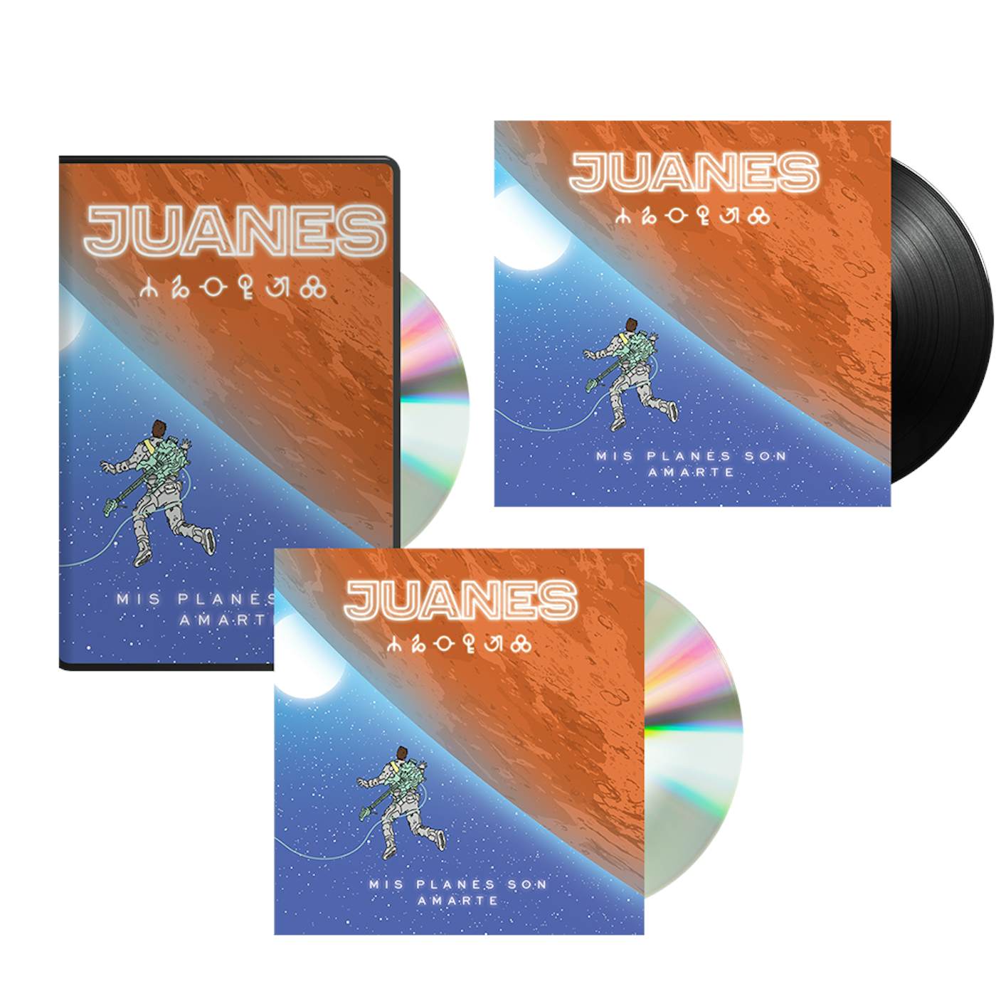 Juanes Mis Planes Son Amarte CD/DVD + Vinyl