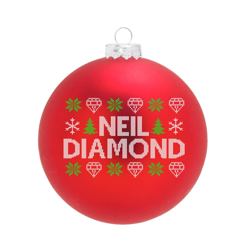 Neil Diamond Christmas Ornament