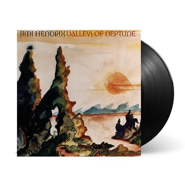 Jimi Hendrix Valleys Of Neptune Side B LP Vinyl 