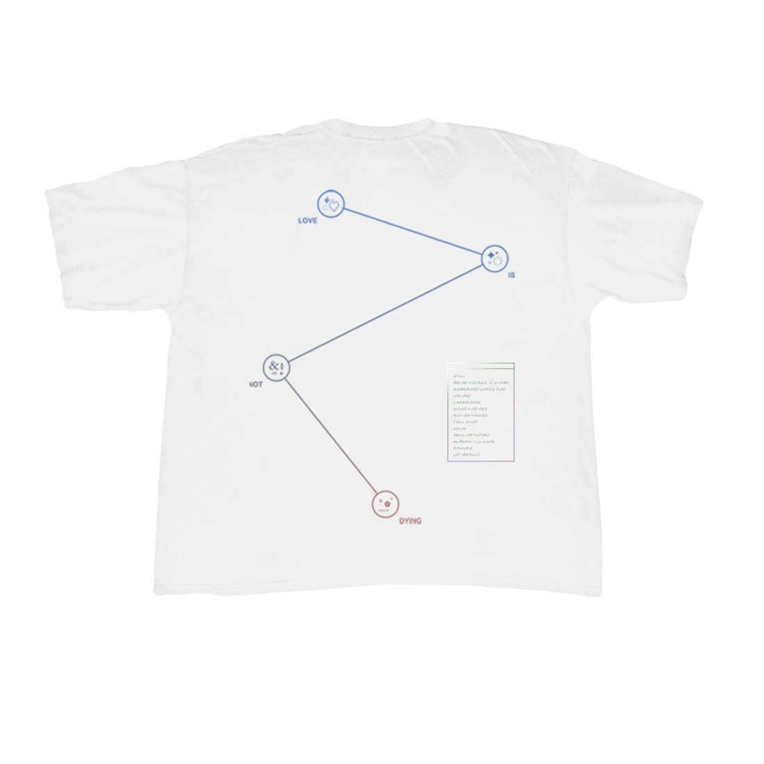 Jeremy Zucker LIND CONSTELLATION TEE II