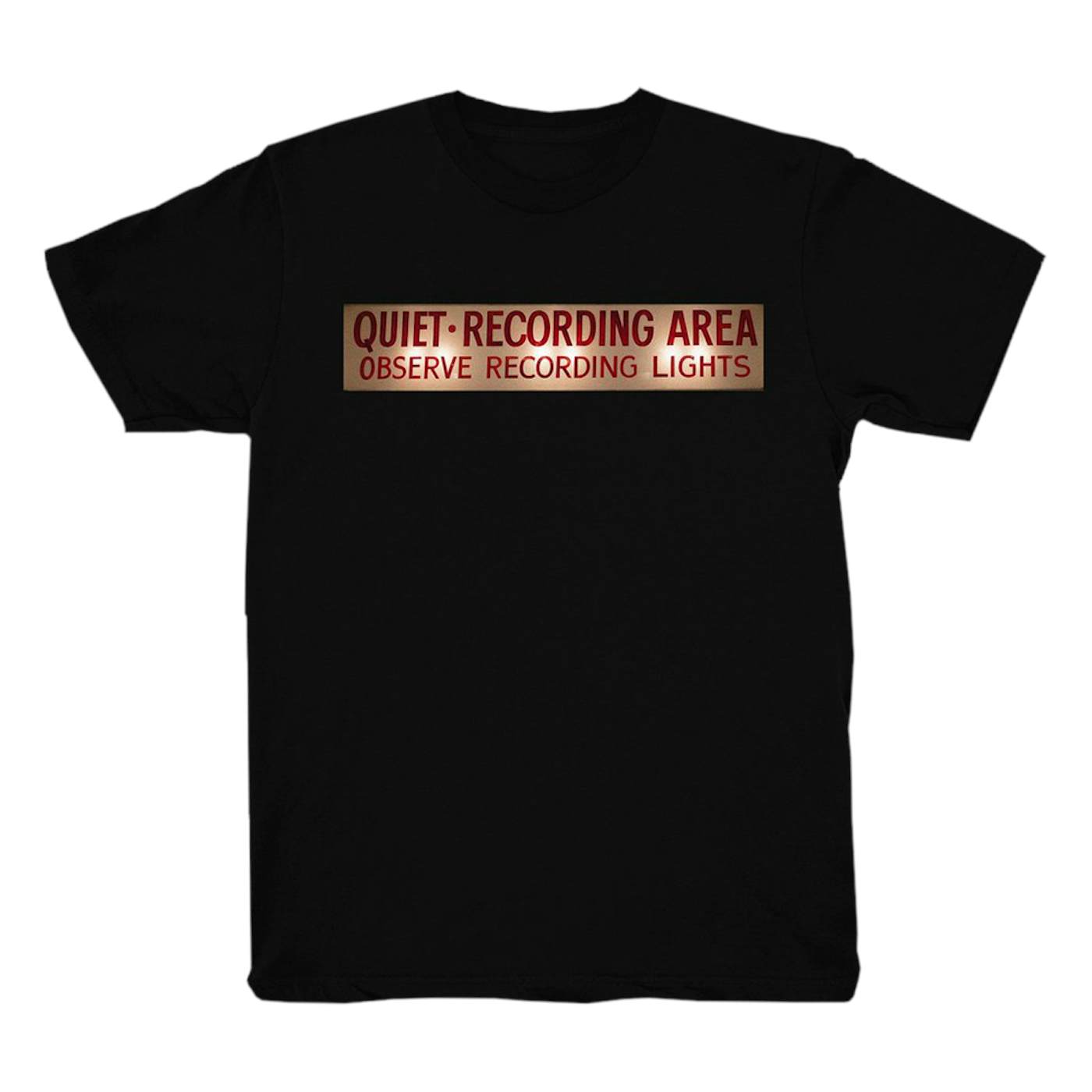 Capitol Records Capitol Studios Quiet Recording T-Shirt Black