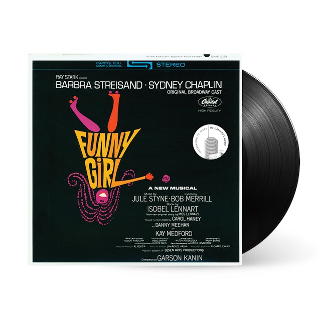 Capitol Records Various Artists "Funny Girl" Original Broadway Cast Recording LP (Vinyl)