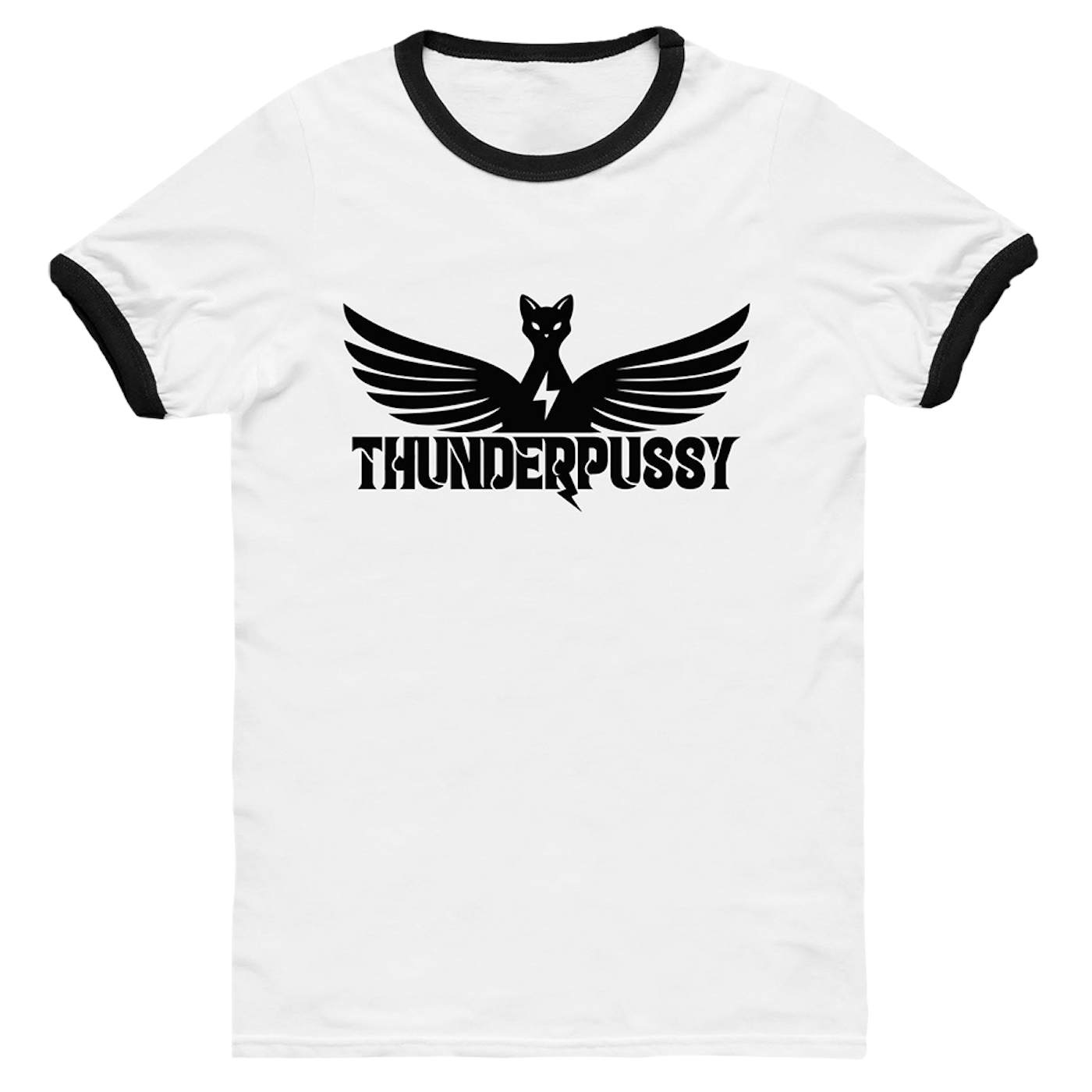 Thunderpussy Kitty Wings Ringer T-Shirt