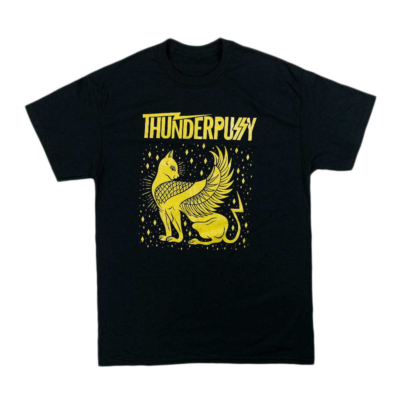 Thunderpussy Metallic Gold Sphinx Foil T-Shirt