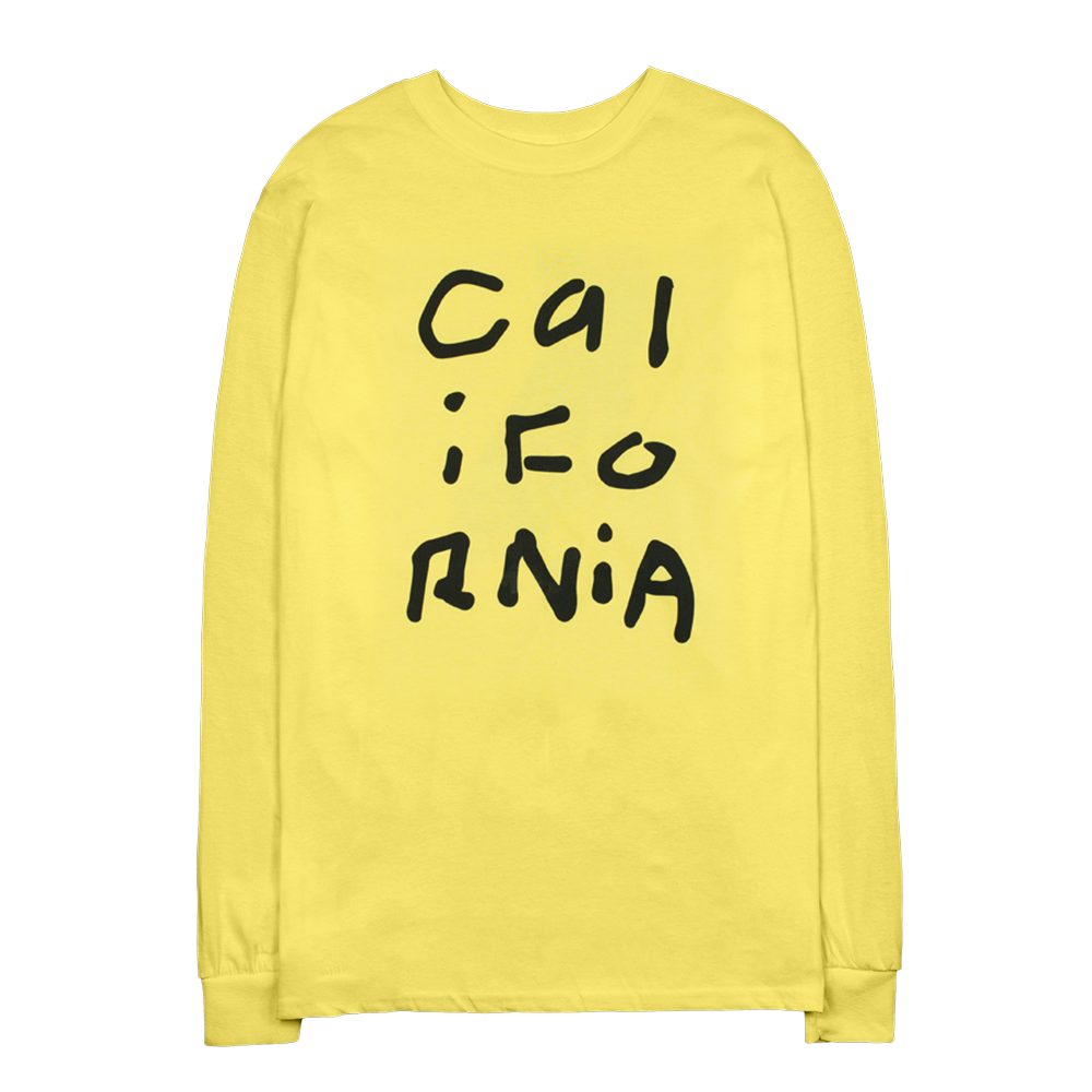 yellow cal hoodie