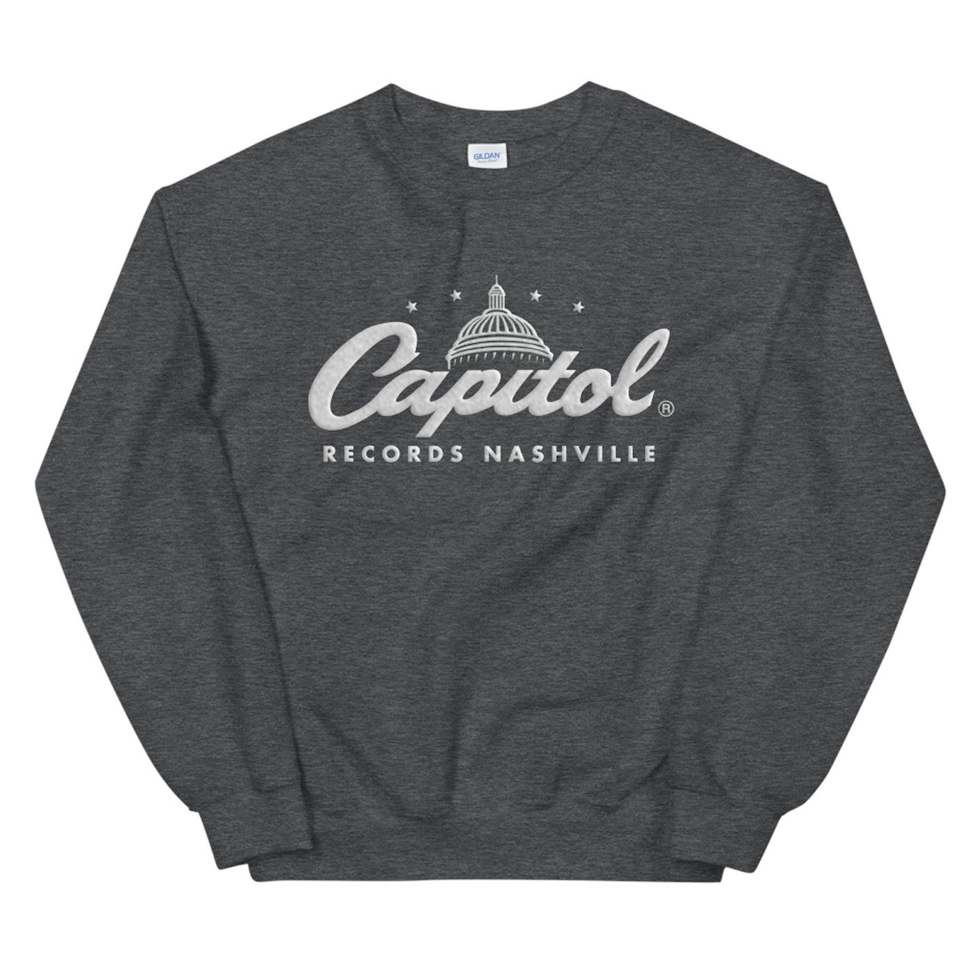 Capitol Records Nashville Logo Crewneck (Grey)