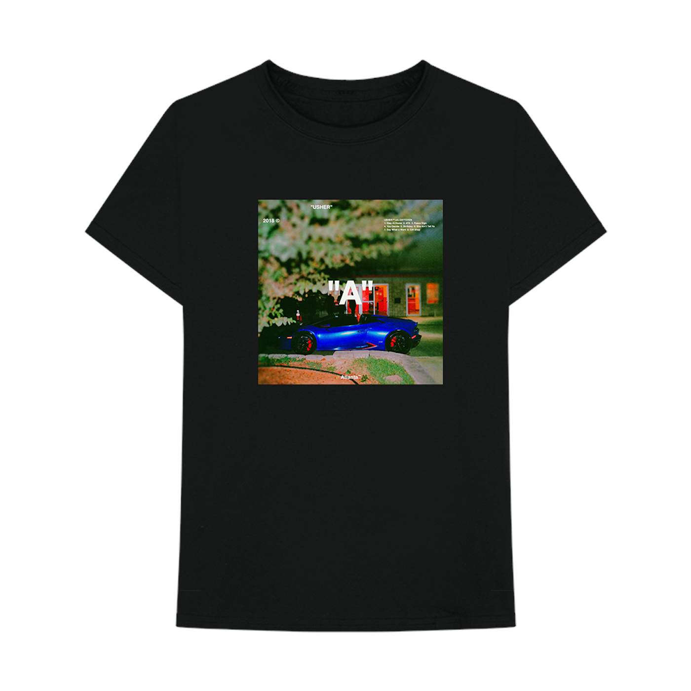 USHER "A" T-Shirt + Digital
