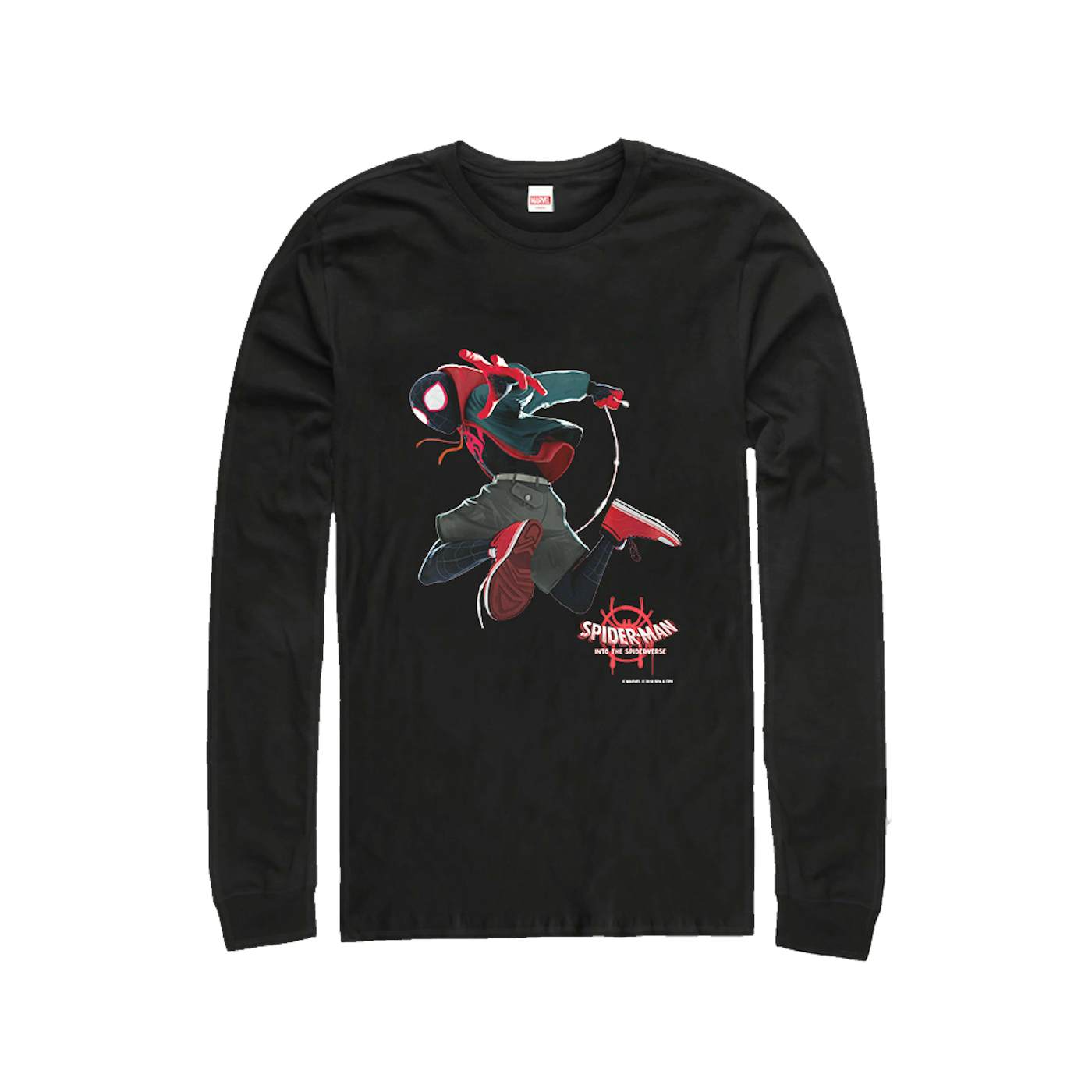 Spider-Man: Into the Spider-Verse Jump Miles Longsleeve