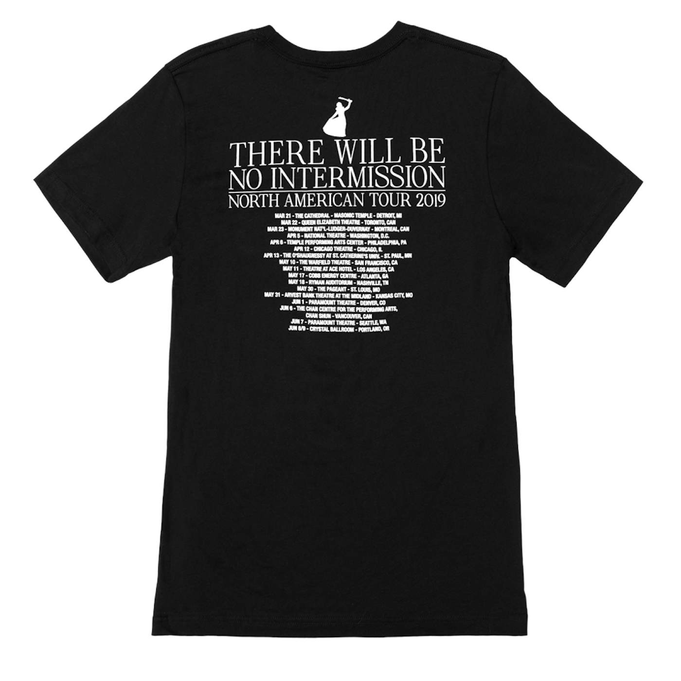 Amanda Palmer There Will Be No Intermission Tour Tee (Standard Fit)