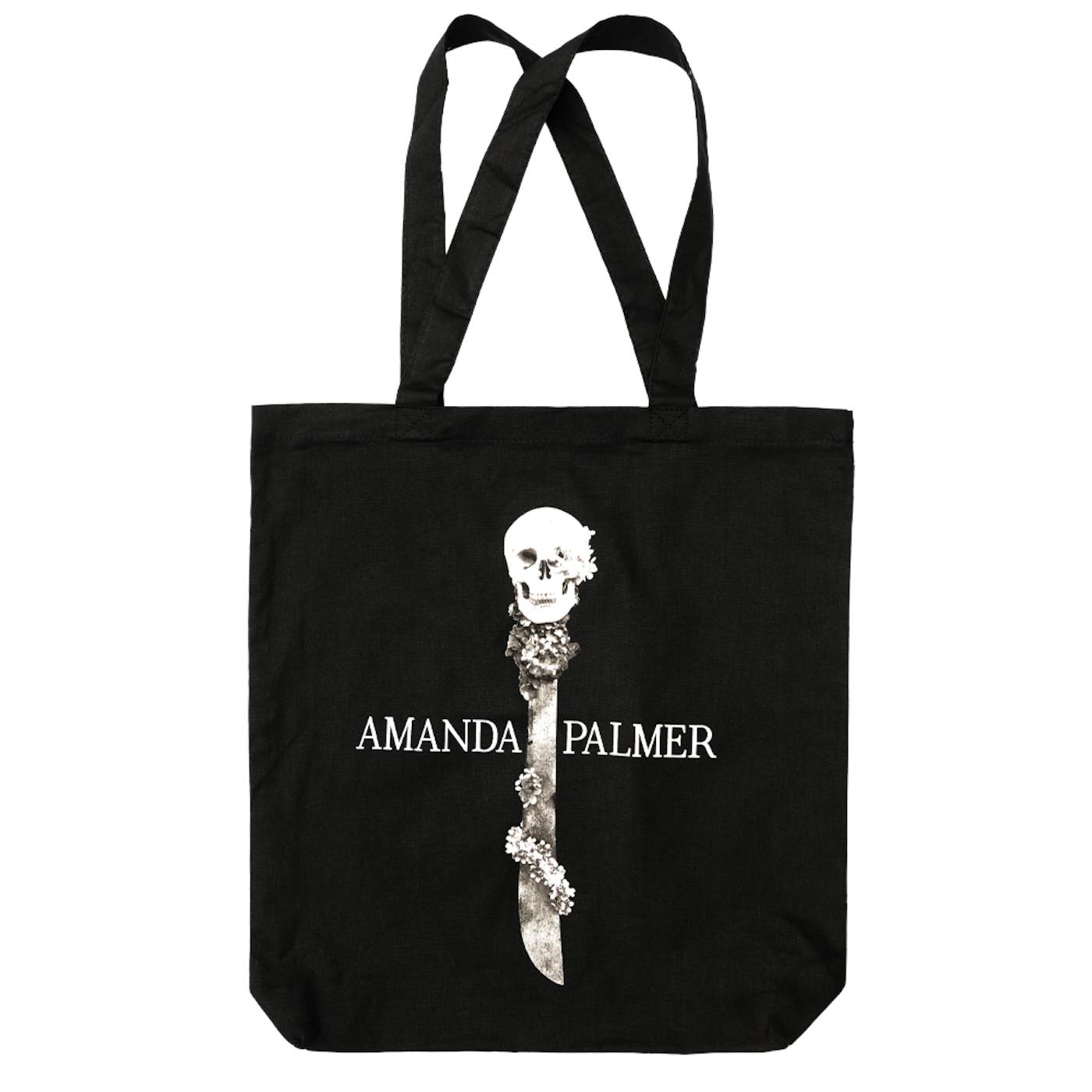 Amanda Palmer Skull Machete Tote Bag