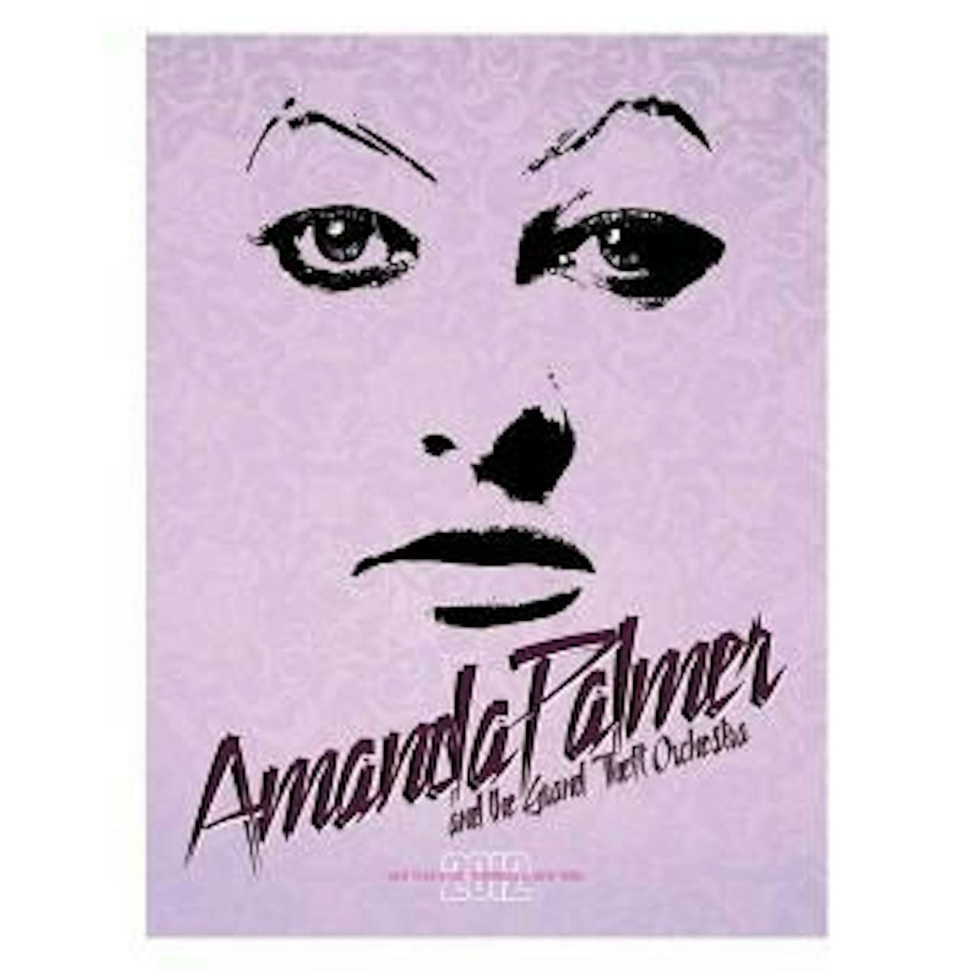 Amanda Palmer New Year's Eve 2012 Poster