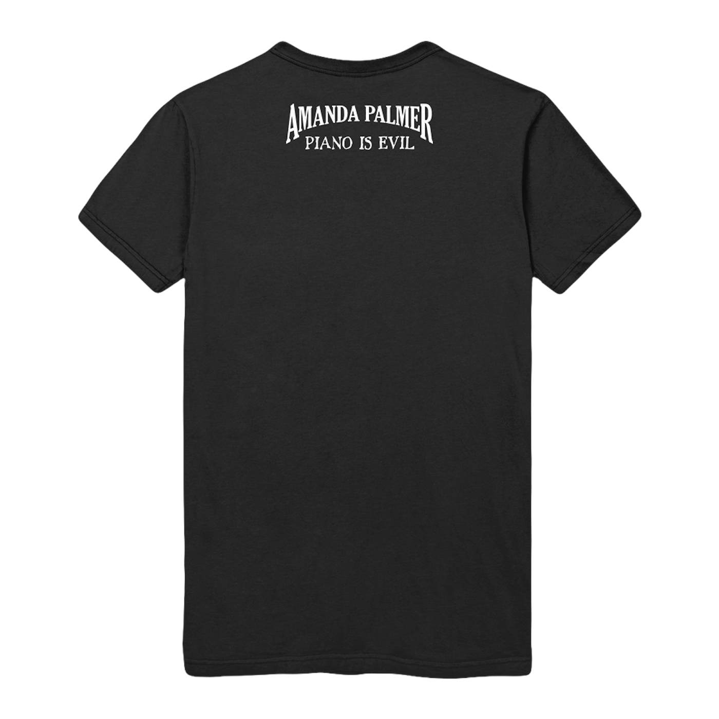 Amanda Palmer Fix Your Own Shit Unisex CLEAN Tee (in Black)