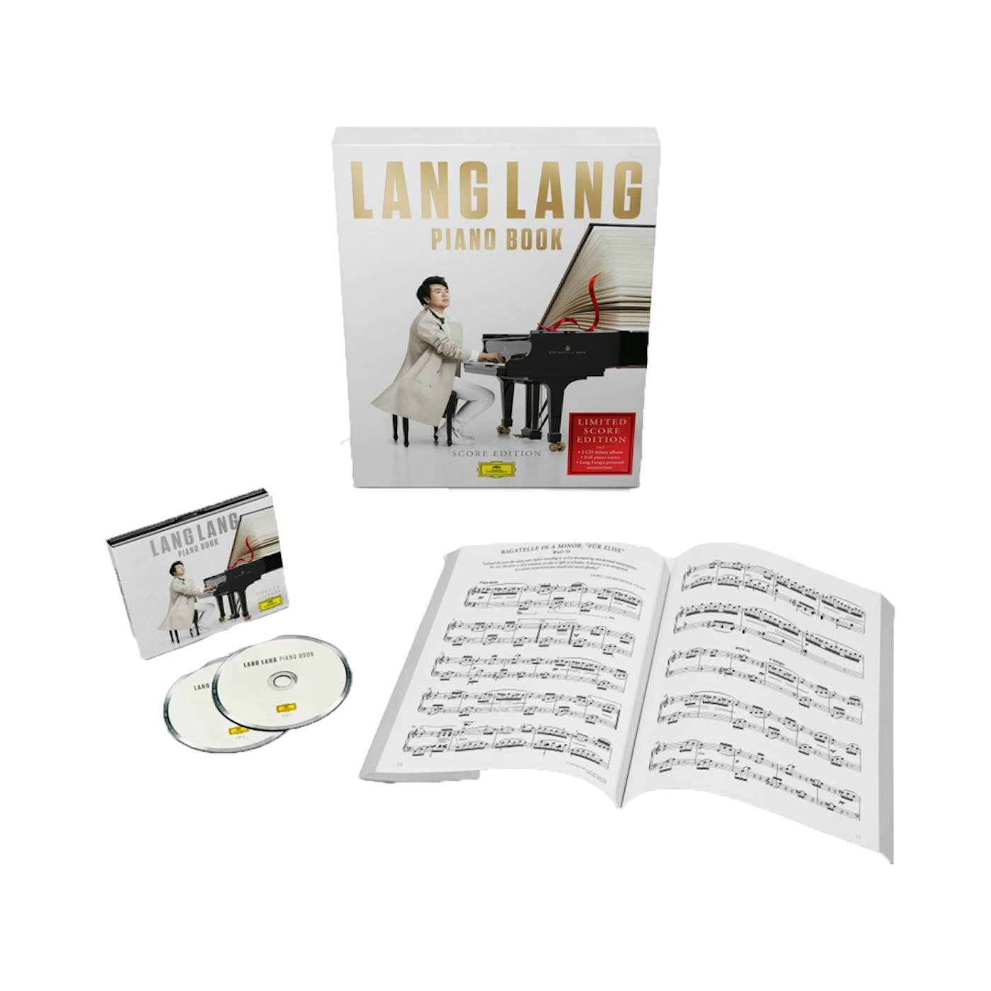 Lang Lang Piano Book Super Deluxe 2CD + Deluxe Digital Album